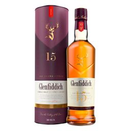 Whisky GLENFIDDICH 15 años Botella 750ml